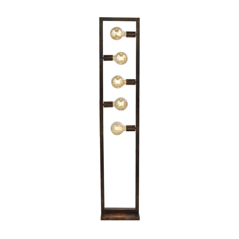 Landelijke staande lamp Oblong