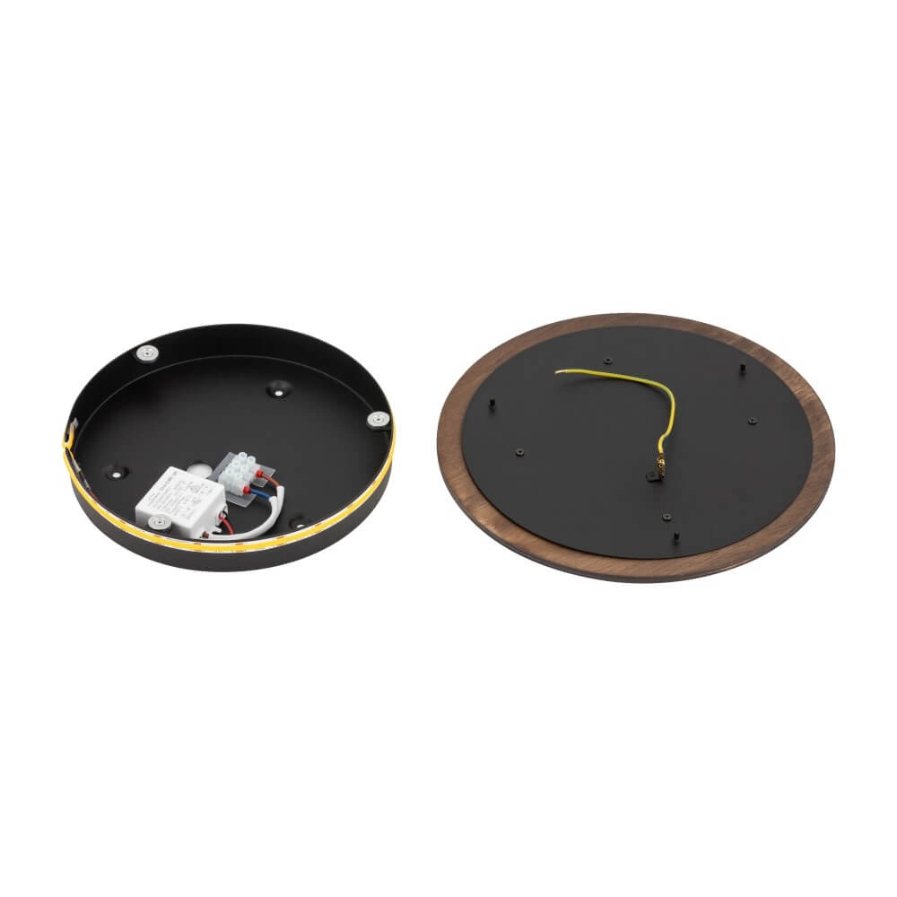 Wandlamp Ring Timber M LED hout Lyora 5903139112901