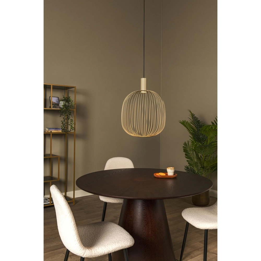 Hanglamp Ø 40cm Esterel zand bruin mini GU10 Lucide 5411212212320