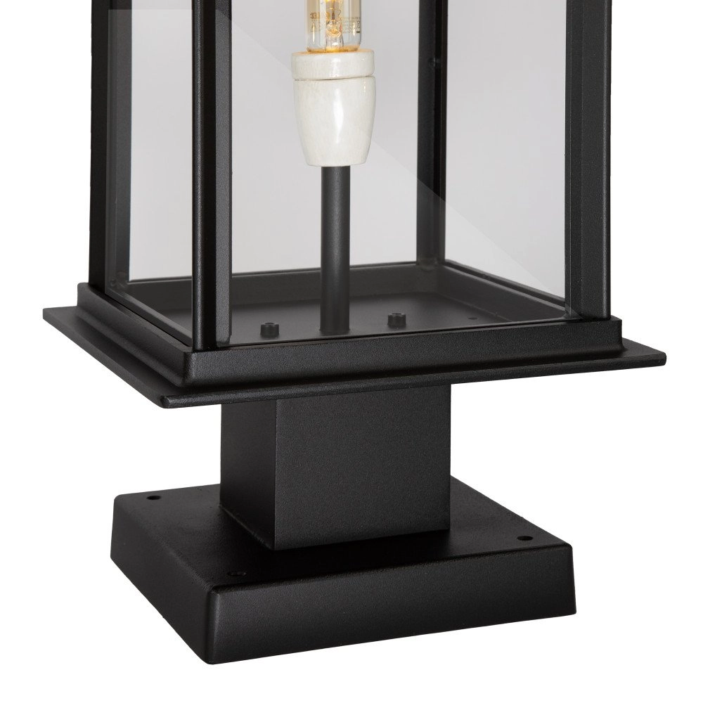 Sokkellamp Praag XL zwart KS verlichting 8714732132602
