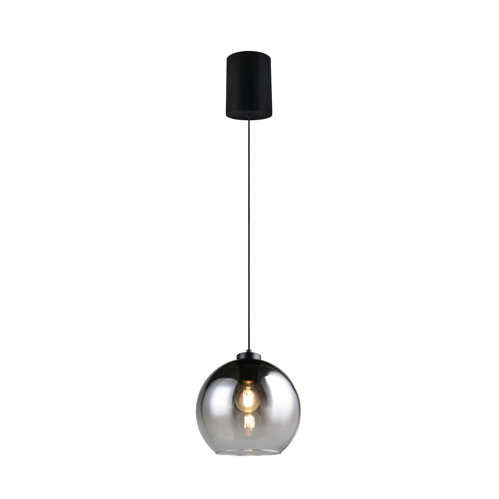 Hanglamp Liora smoke glas Trio 4017807682366
