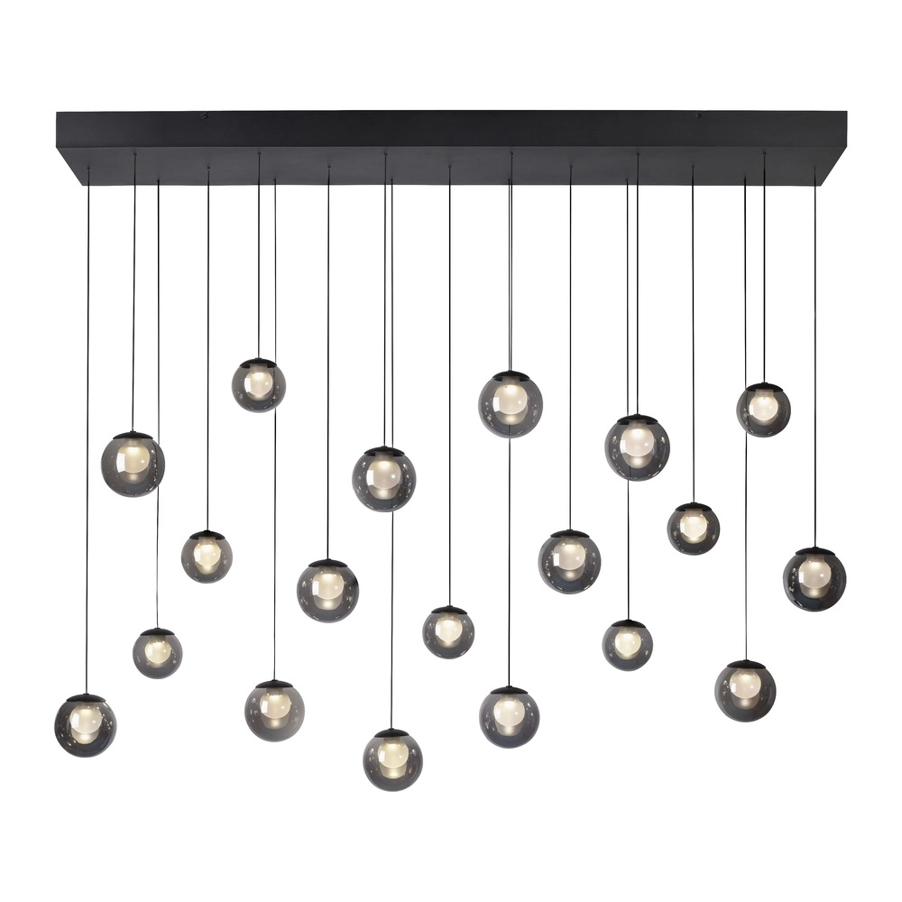 19-lichts hanglamp Pure Popup mystic grey Paul Neuhaus 4012248396698