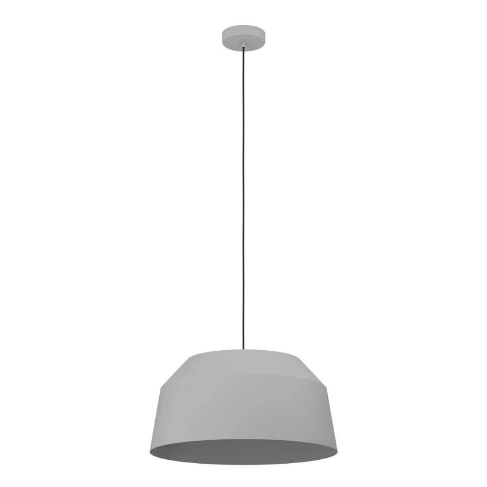 Grijze hanglamp Contrisa Ø 52cm