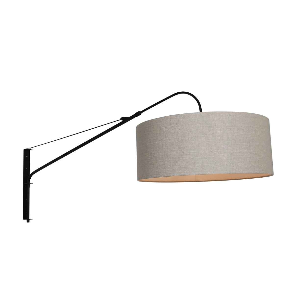 Landelijke leeslamp Gramineus met kap Steinhauer 8712746132410
