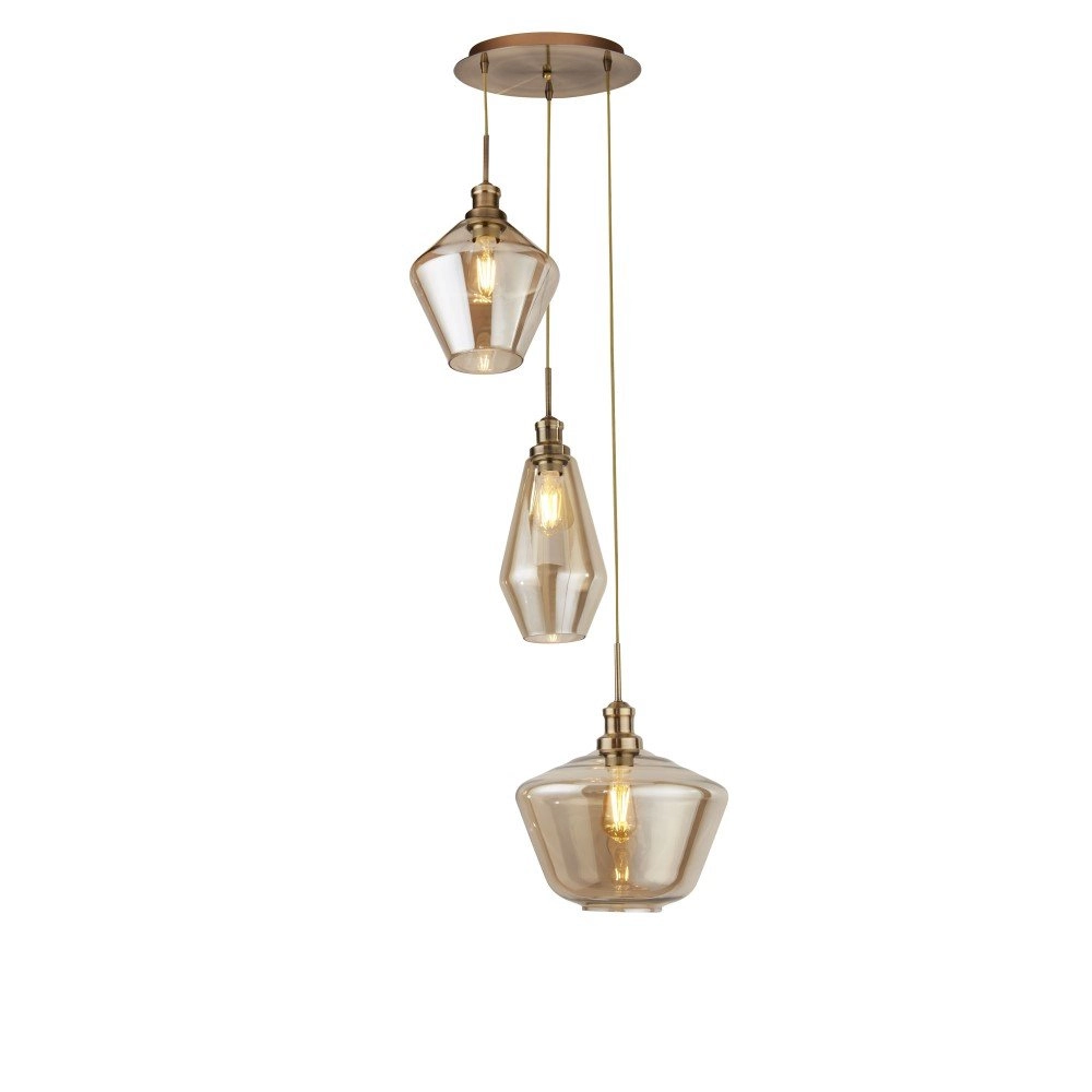 Vide hanglamp Mia 3-lichts