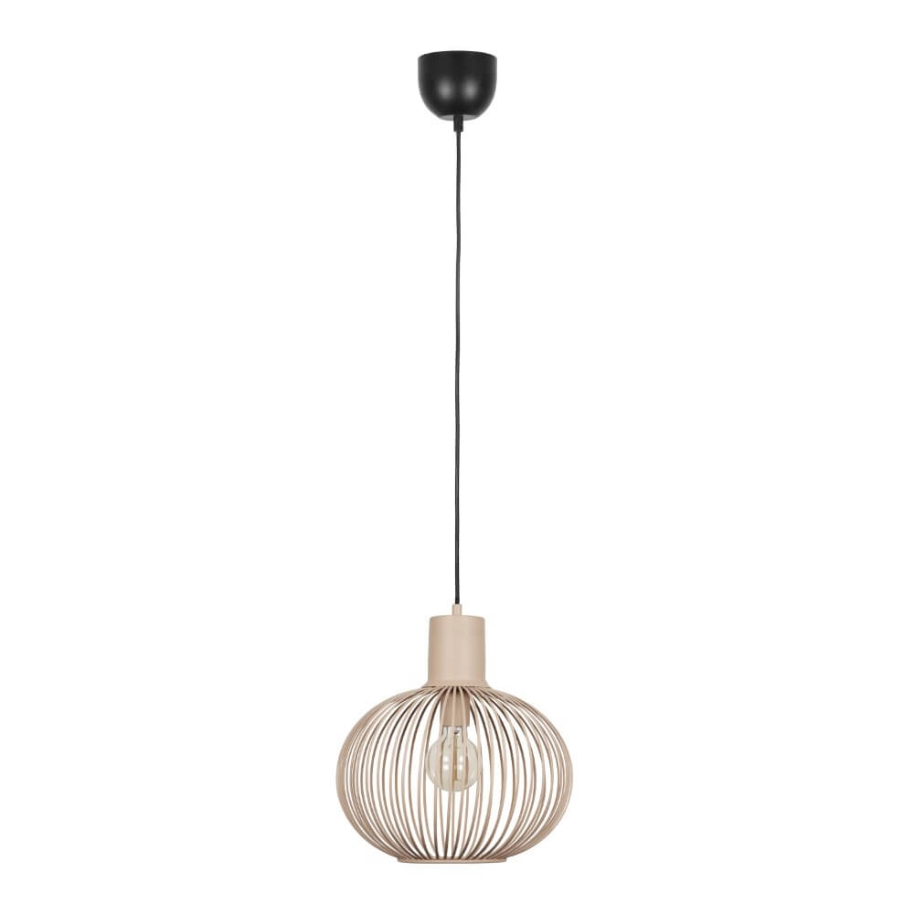 Draad hanglamp Gila Ø 33cm - zand Trio 4017807617542