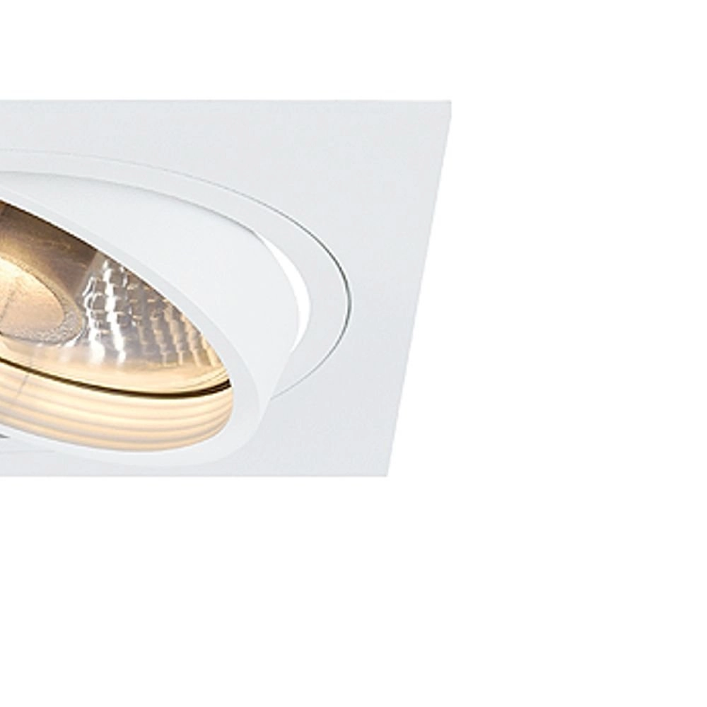 Inbouwspot New Tria ES111 1 Square 16,5cm wit SLV 4024163101806