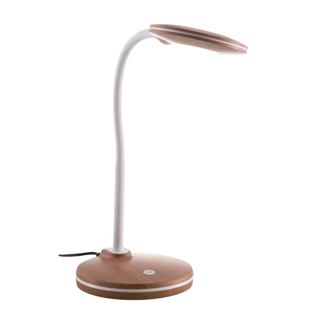 Led bureaulamp Carmen houtlook