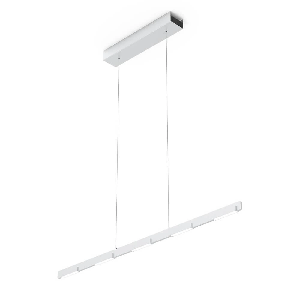 Led kantoor hanglamp Bloc RVS