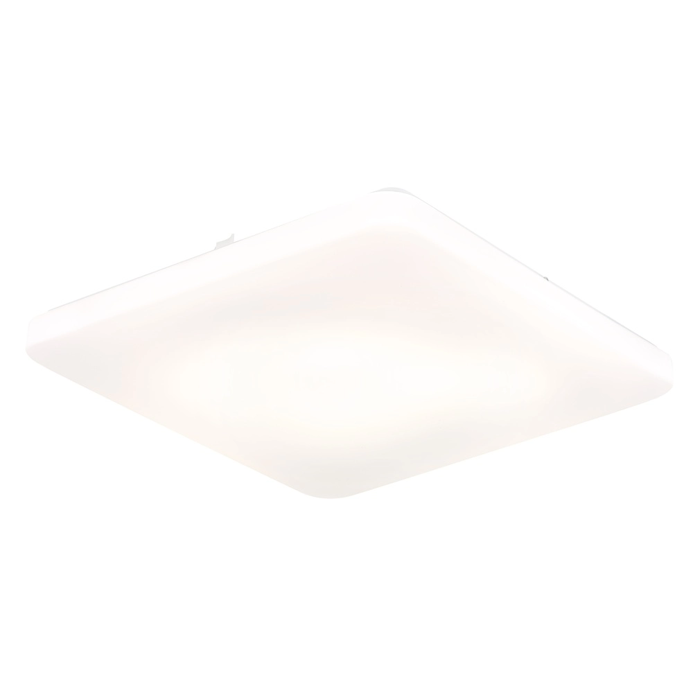 Plafondlamp Donte vierkant wit 41cm