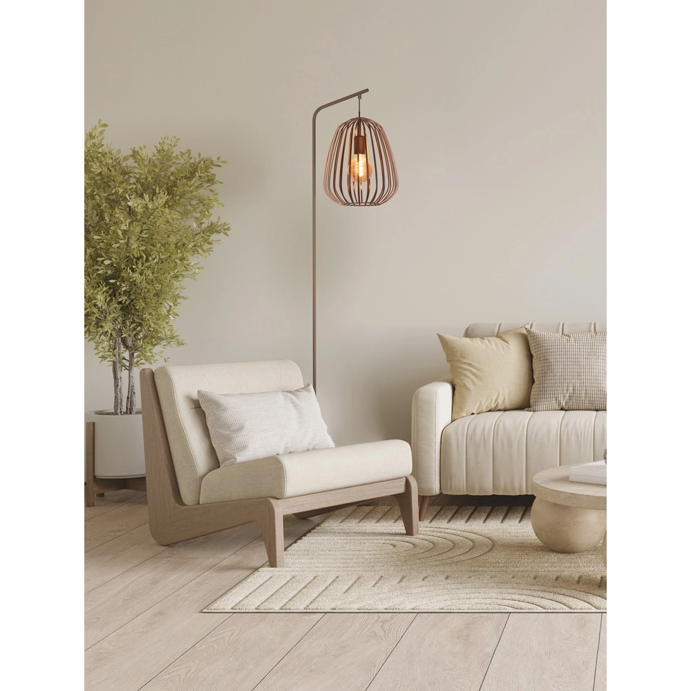 Bronzen vloerlamp Espinal 170cm Eglo 9008606312610