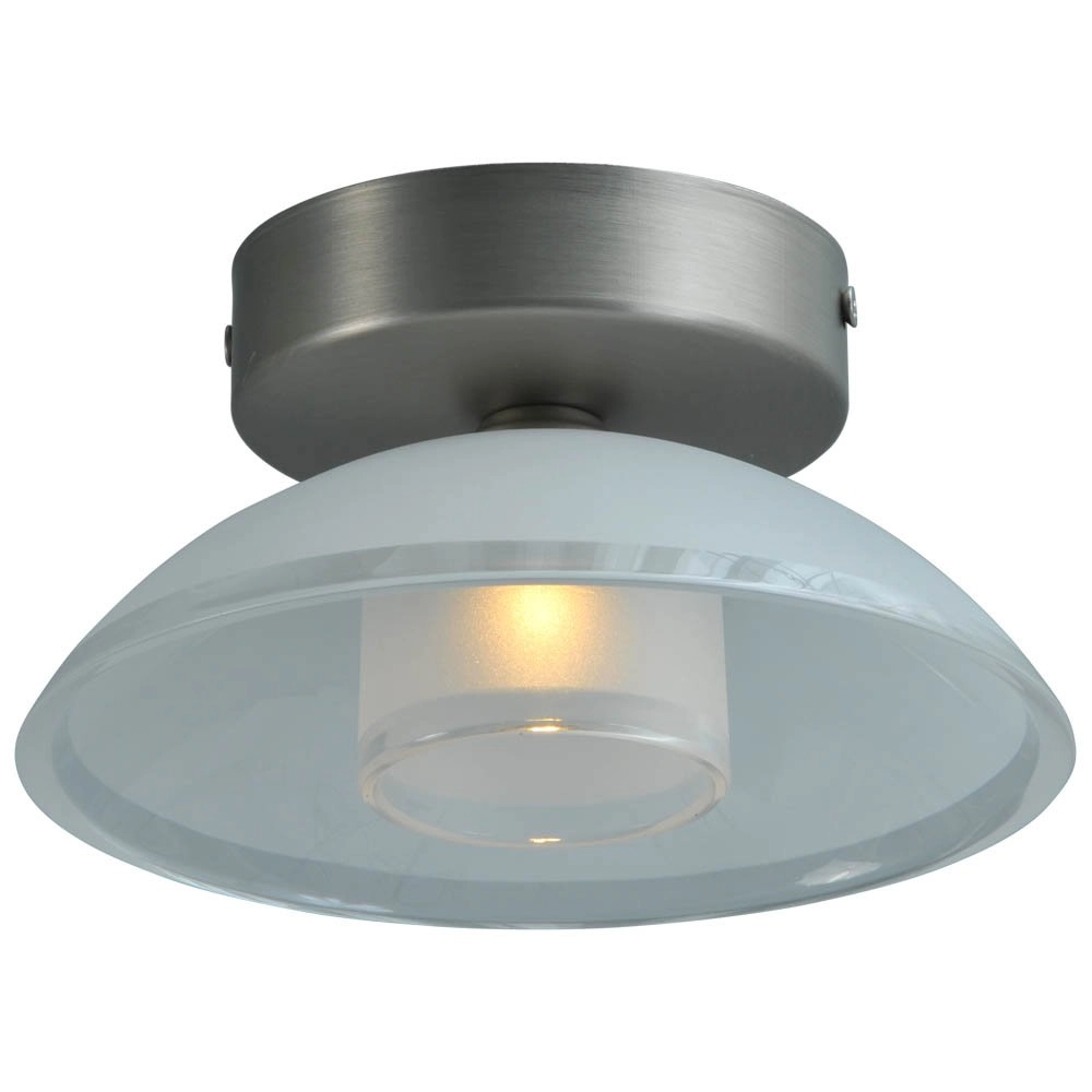 Led plafondlamp Melani metaalgrijs