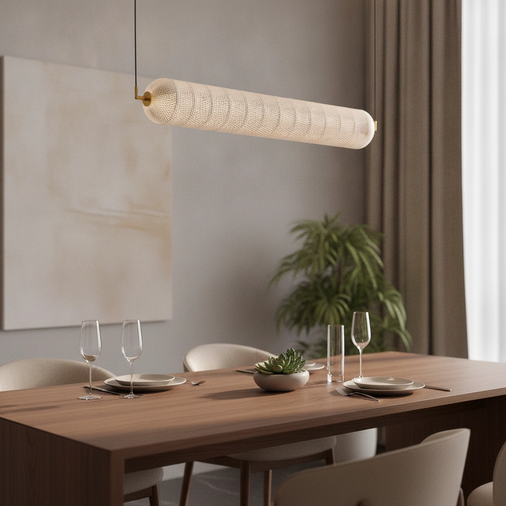 Unieke hanglamp Klelia horizontaal goud