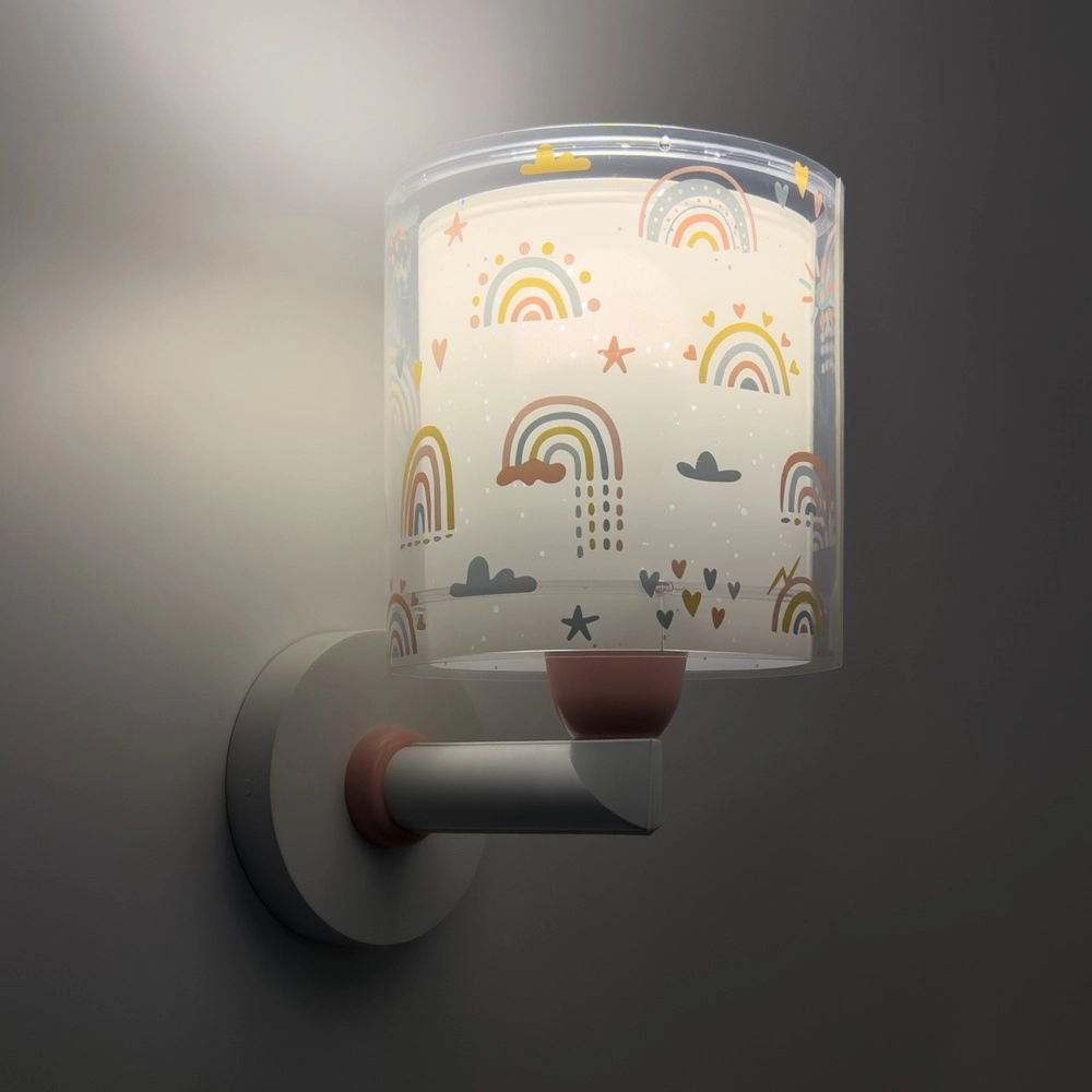 Wandlamp Rainbow roze voor kinderkamer Dalber 8420406411996