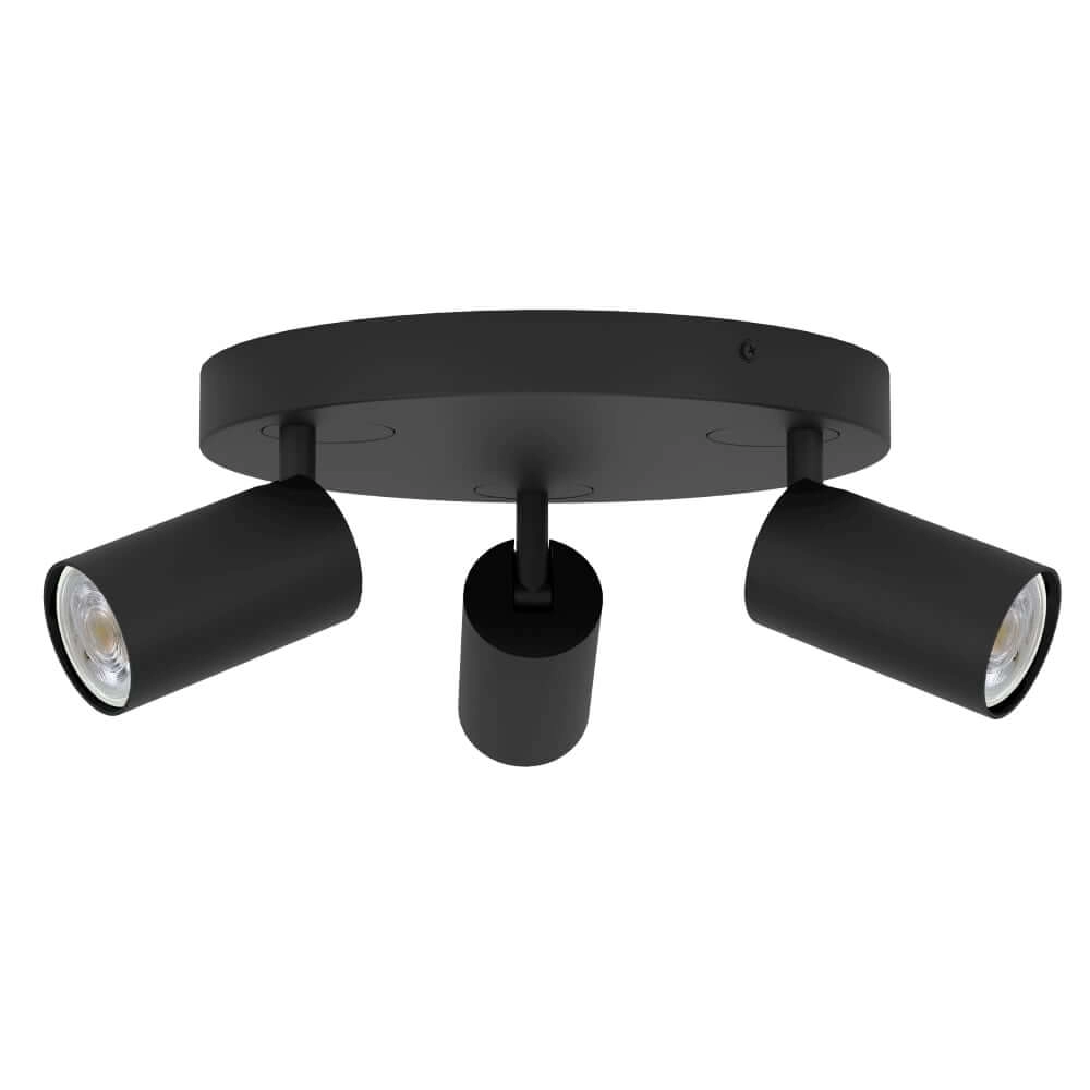 Plafondlamp Zigbee Telimbela-Z Ø 25cm zwart