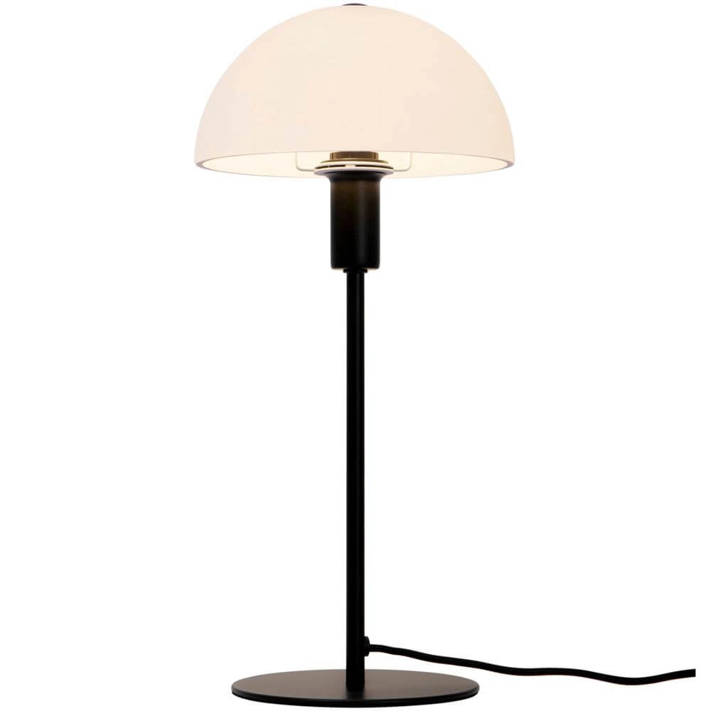 Tafellamp Ellen zwart met wit Nordlux 5704924005480