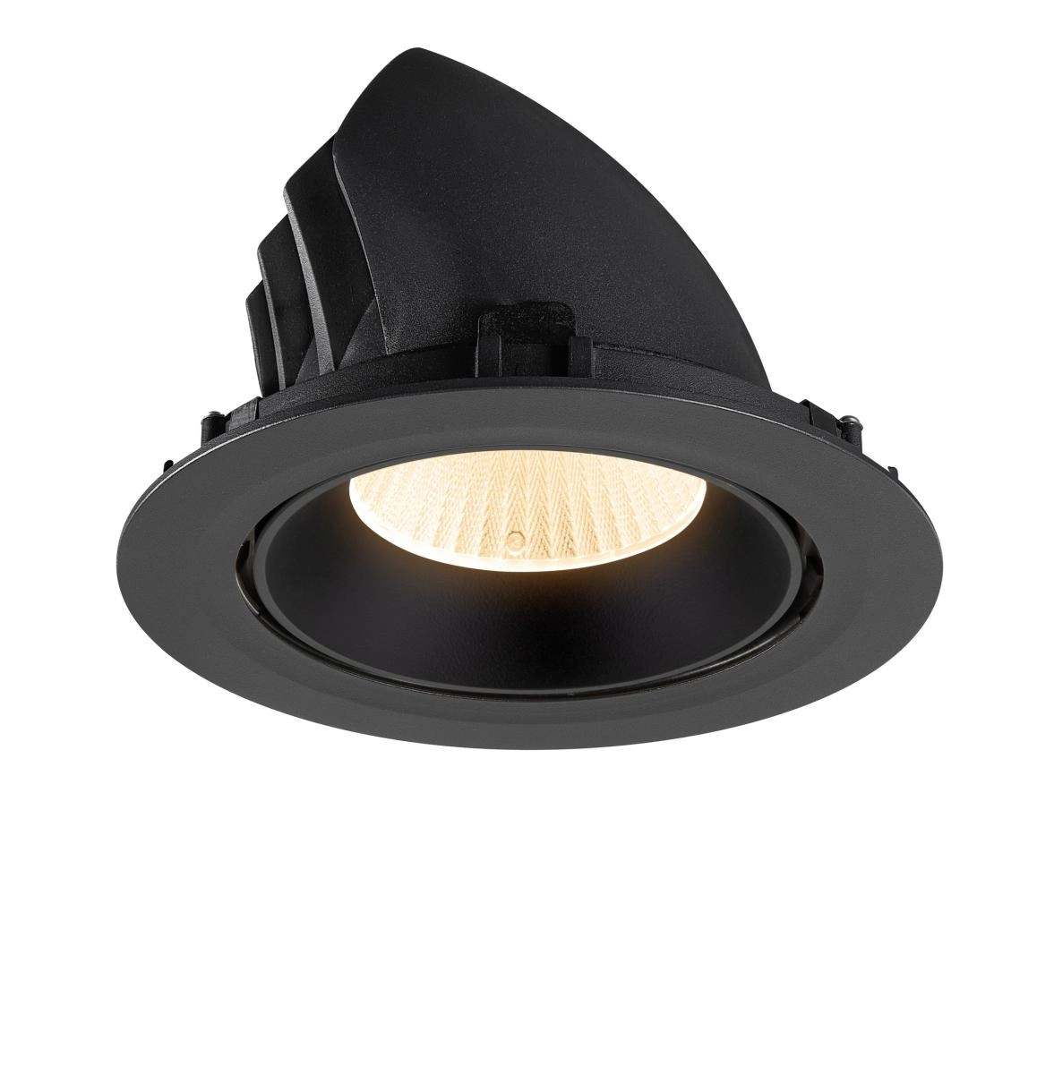 Inbouwspot Numinos Gimble XL zwart 2700K - 40gr SLV 4024163308878