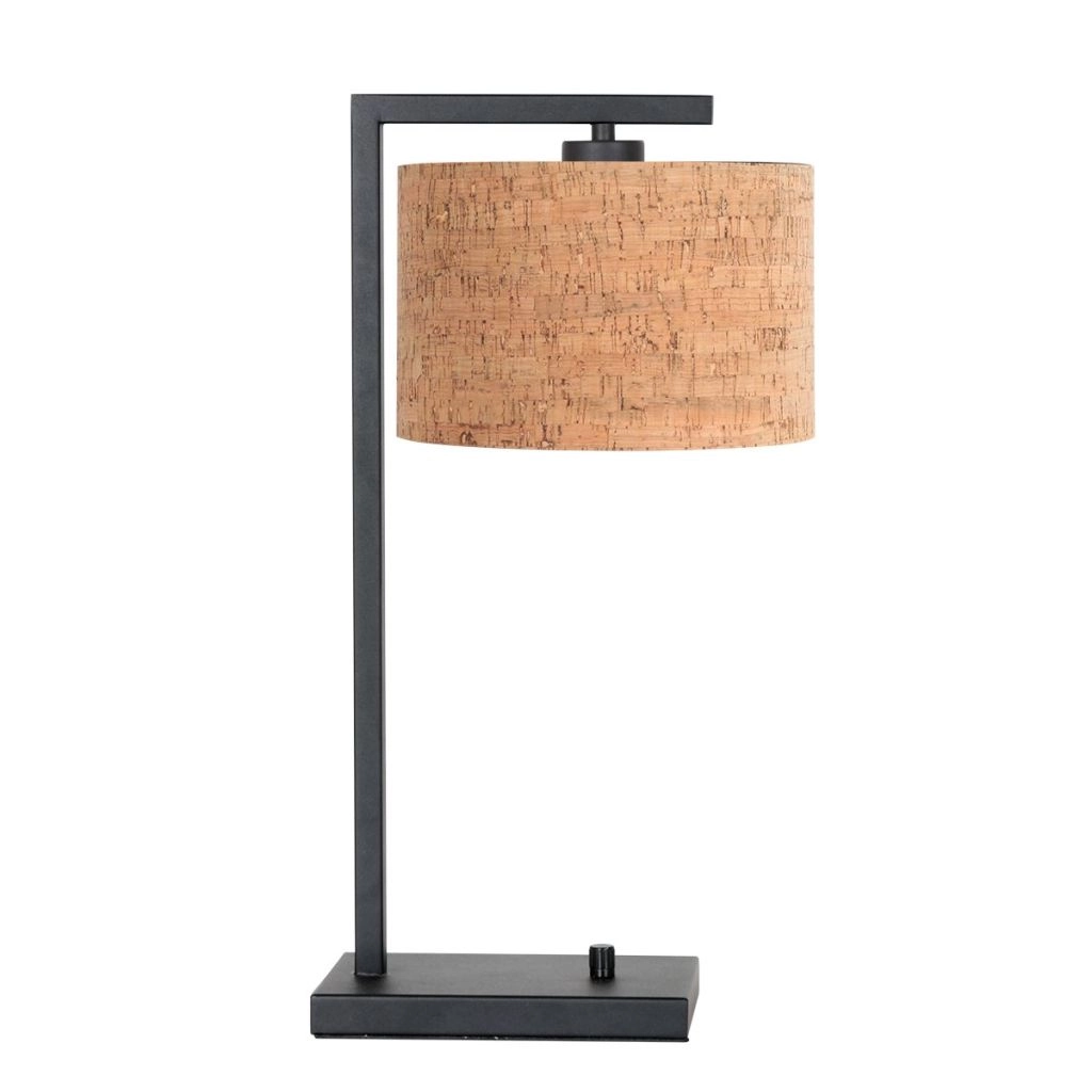 Tafellamp Stang met kurk kapje Ø20cm Steinhauer 8712746180589