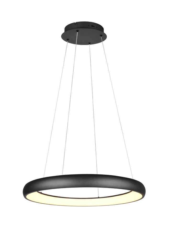Led hanglamp Cardona zwart - Ø 75cm Trio 4017807613889