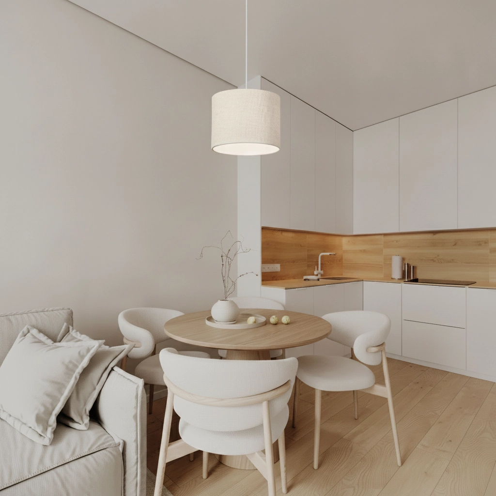 Linnen hanglamp Karen Ø 30cm