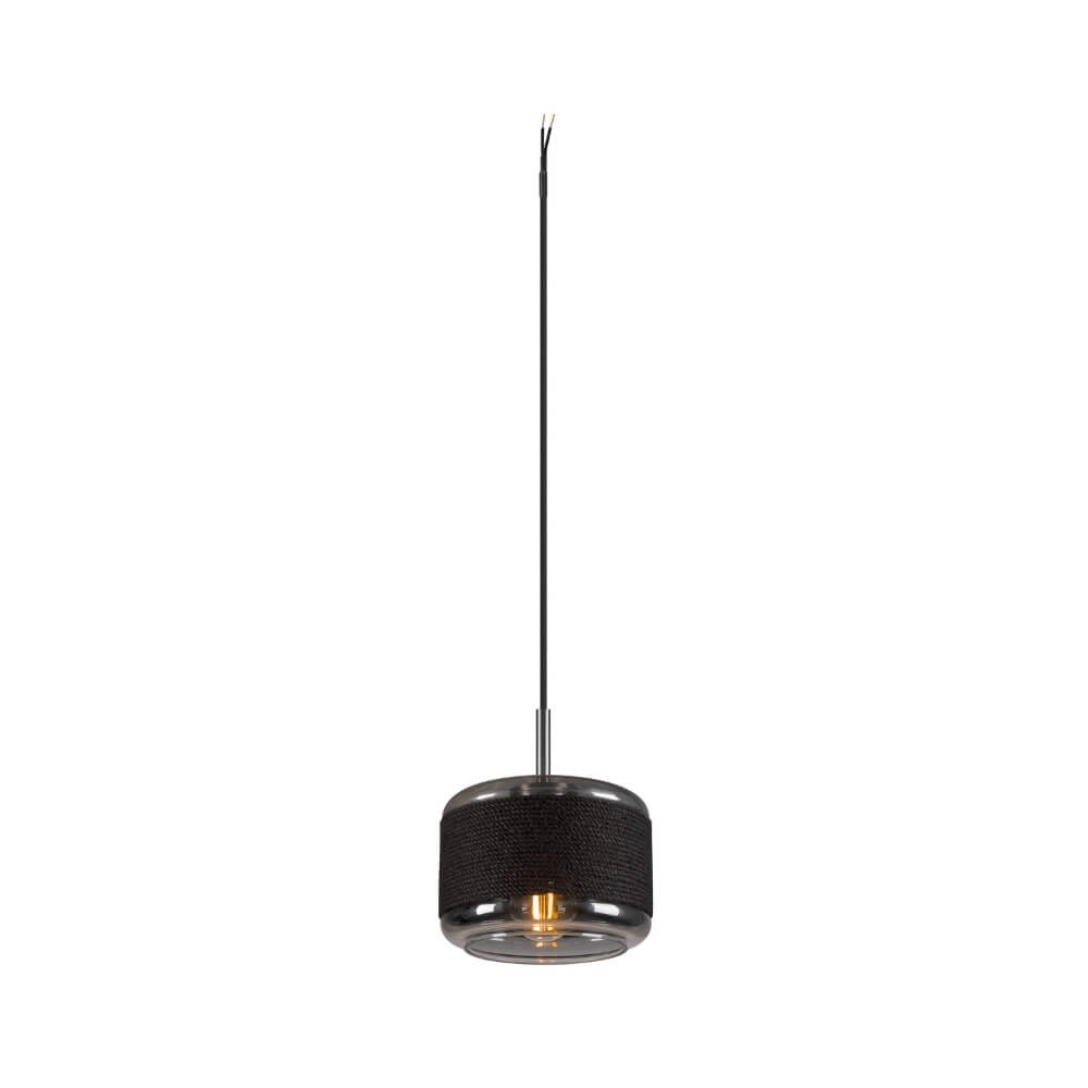 Hanglamp Pantilo Rope 19 smoke glas - Ø 18,5cm SLV 4024163280853