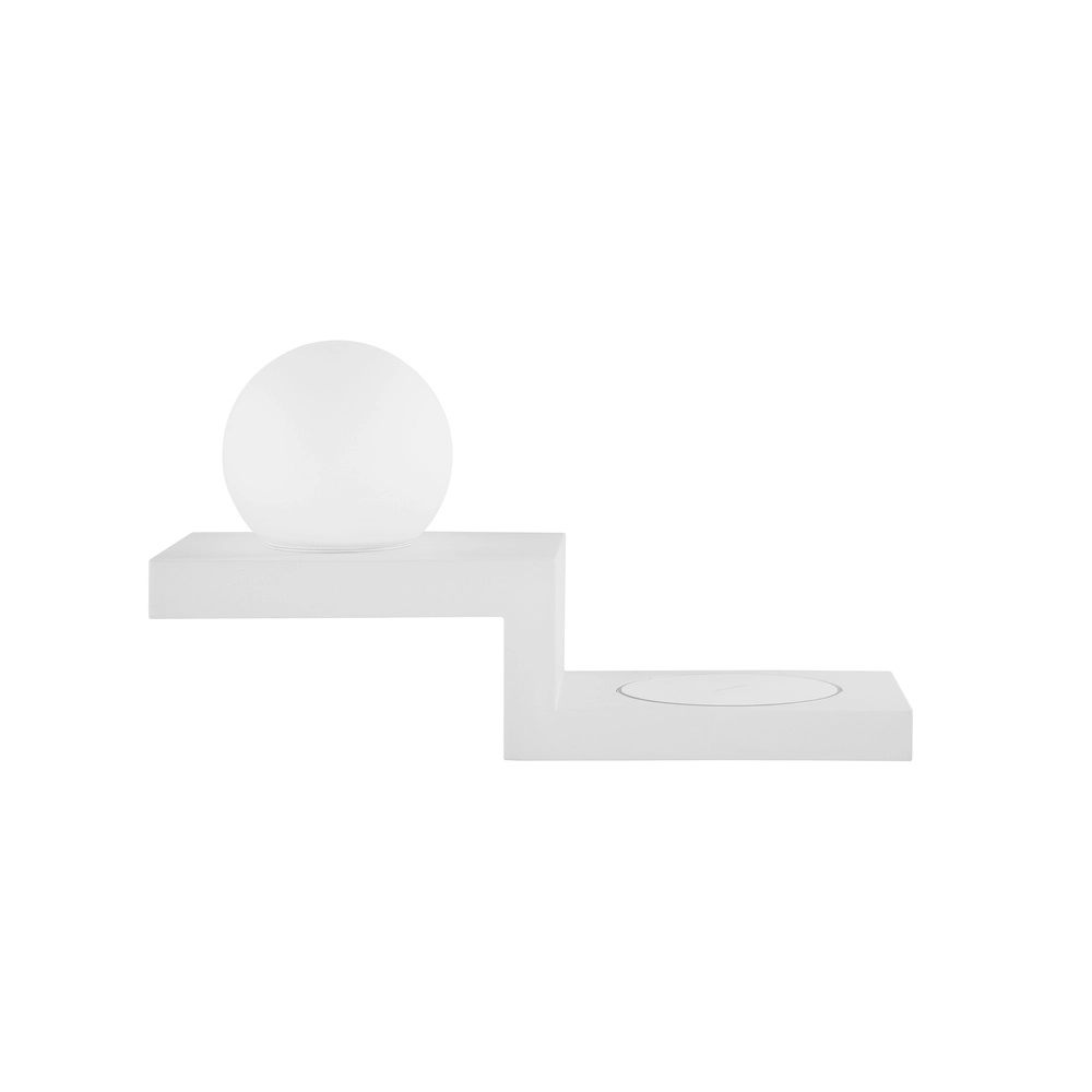 Bedlampje Room wit met draadloze oplader Lyora 5212017423726