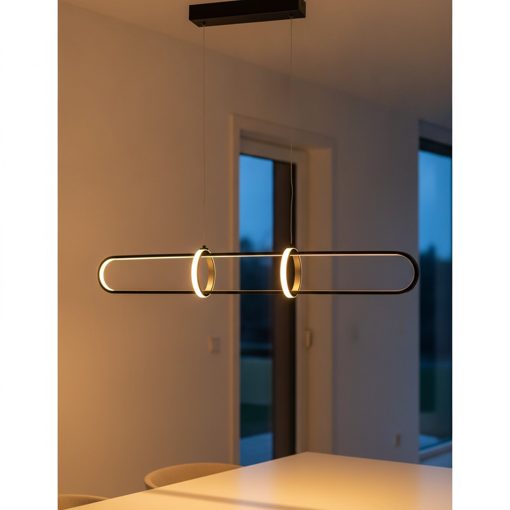Design hanglamp Arte langwerpig zwart