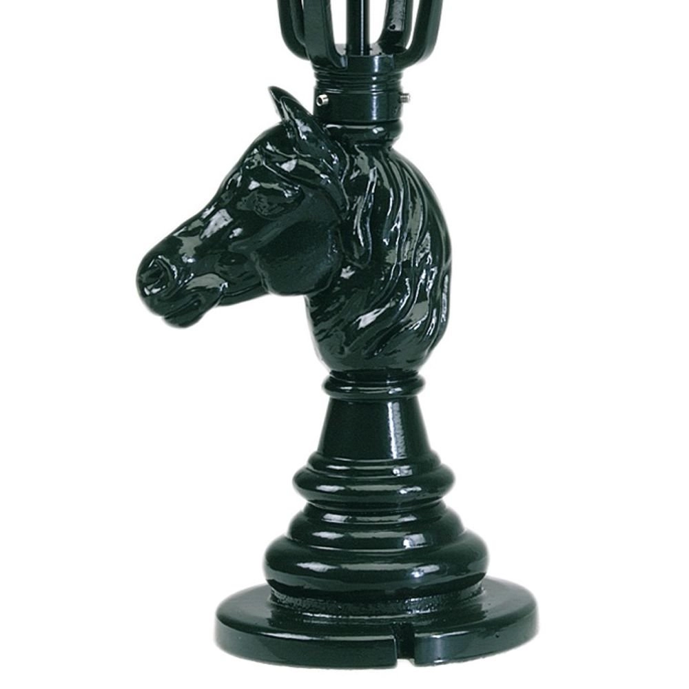 Staande tuinlamp Californie Paard - zwart KS verlichting 8714732181341
