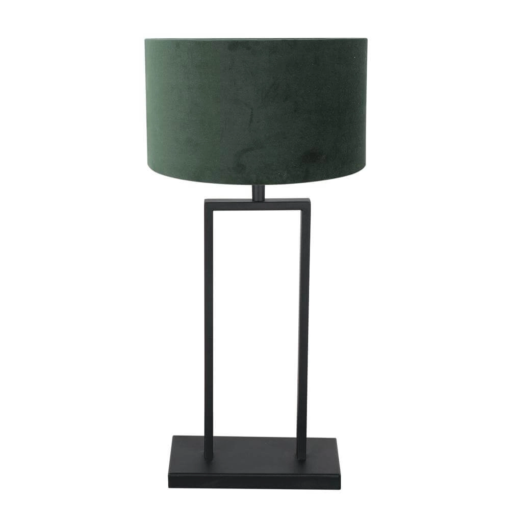 Tafellamp 55cm Stang met groene kap Steinhauer 8712746173994