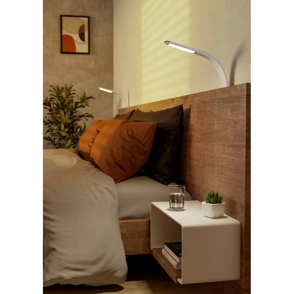 Klemlamp Bevadoro wit Eglo 9008606389216