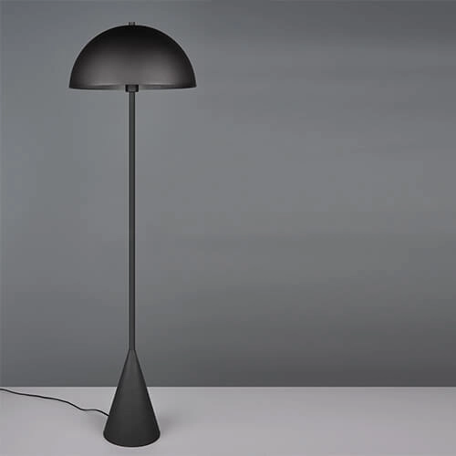 Trendy vloerlamp Alfie 130cm - zwart Trio 4017807617177