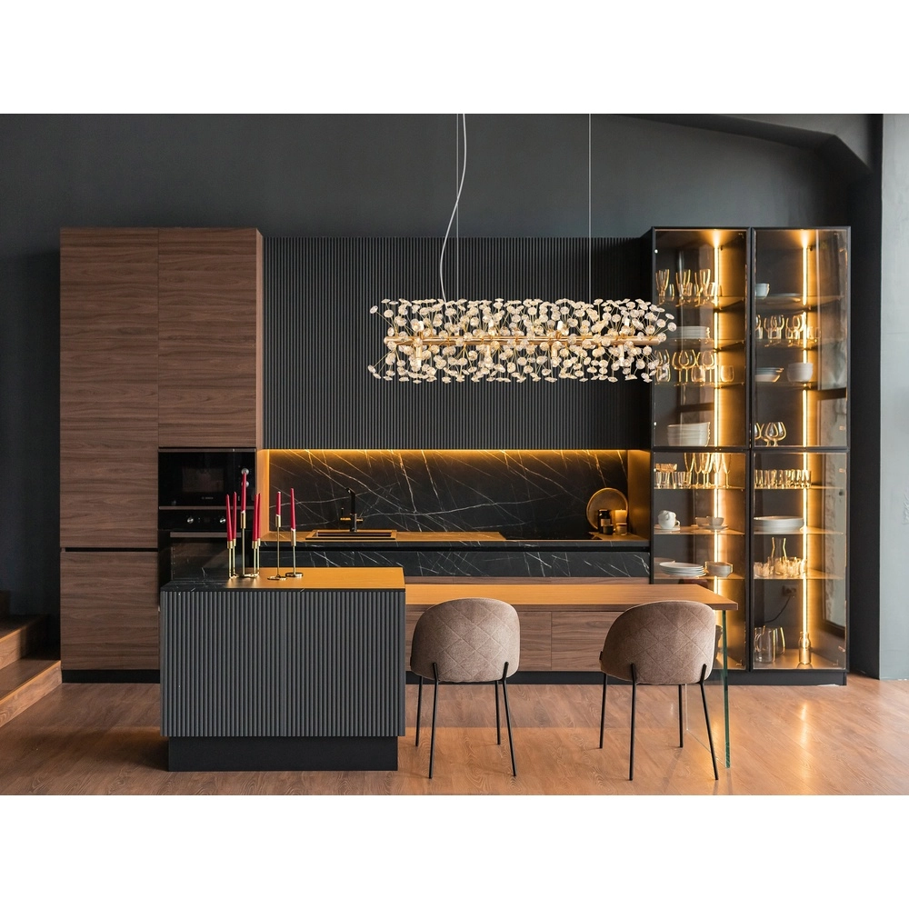 Hanglamp Katrina goud 90cm Globo 9007371478316