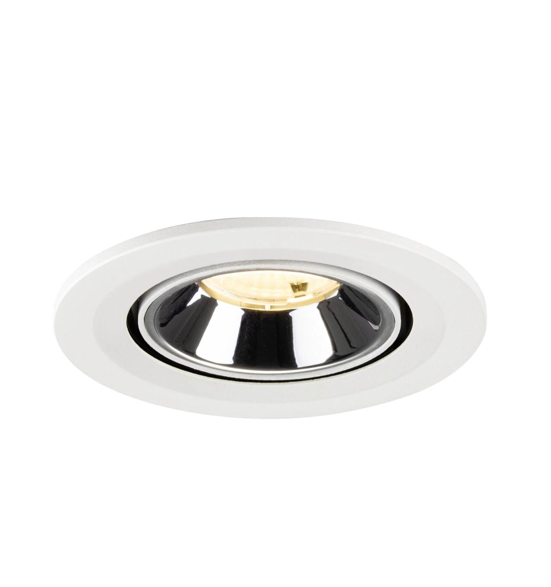 Inbouwspot Numinos Gimble S wit/chroom 3000K - 55gr SLV 4024163313407