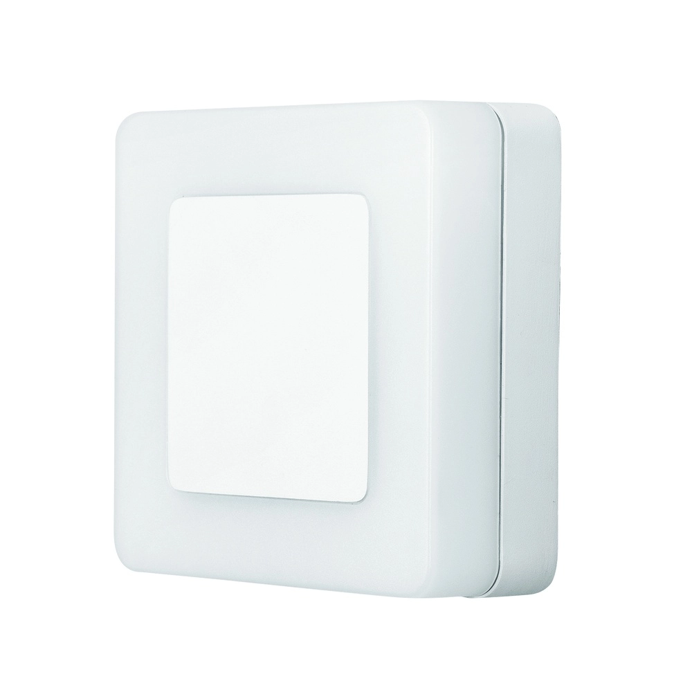 Vierkante wandlamp Tune wit