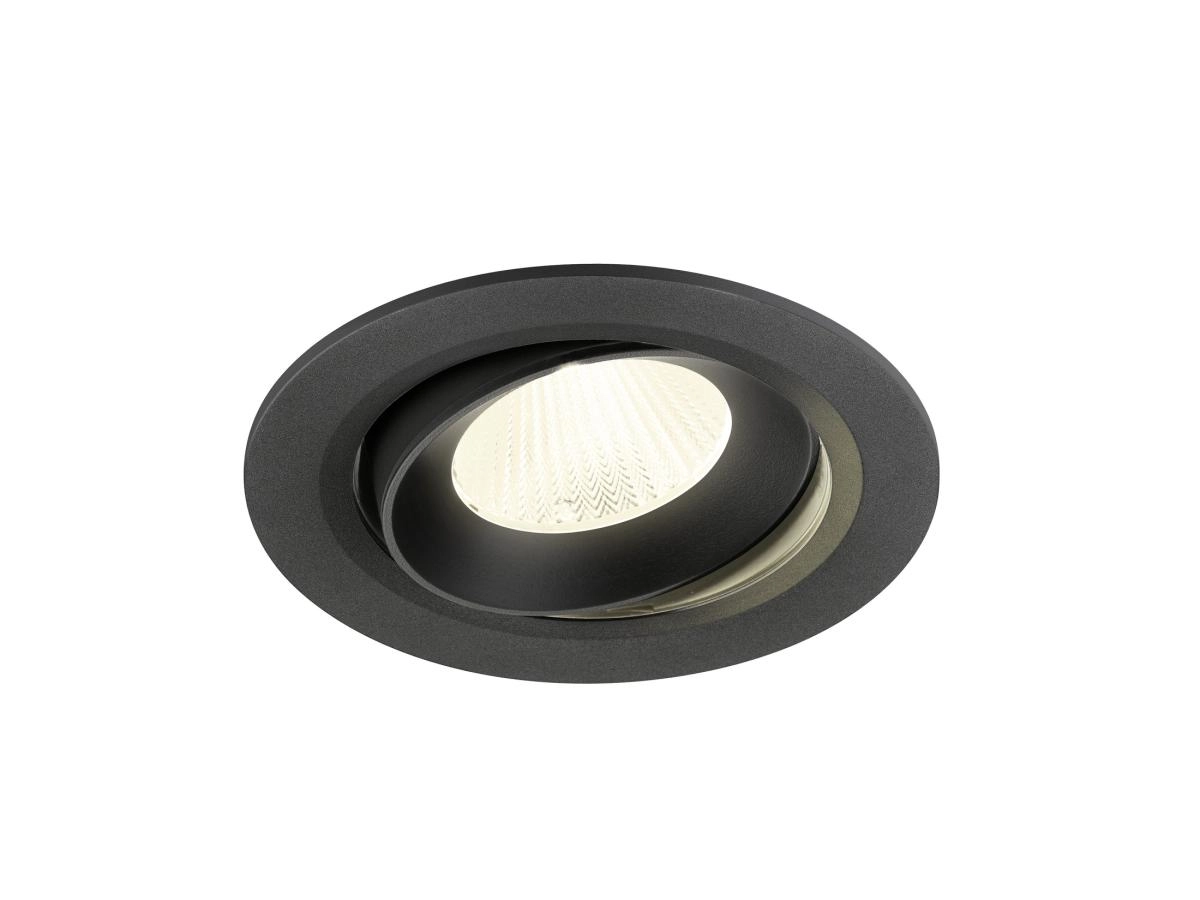 Inbouwspot Numinos Move L zwart 4000K - 40gr