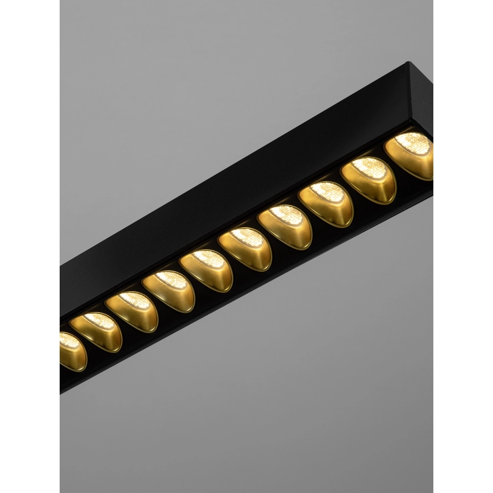 Rechte hanglamp Deos zwart Lyora 5212017463746
