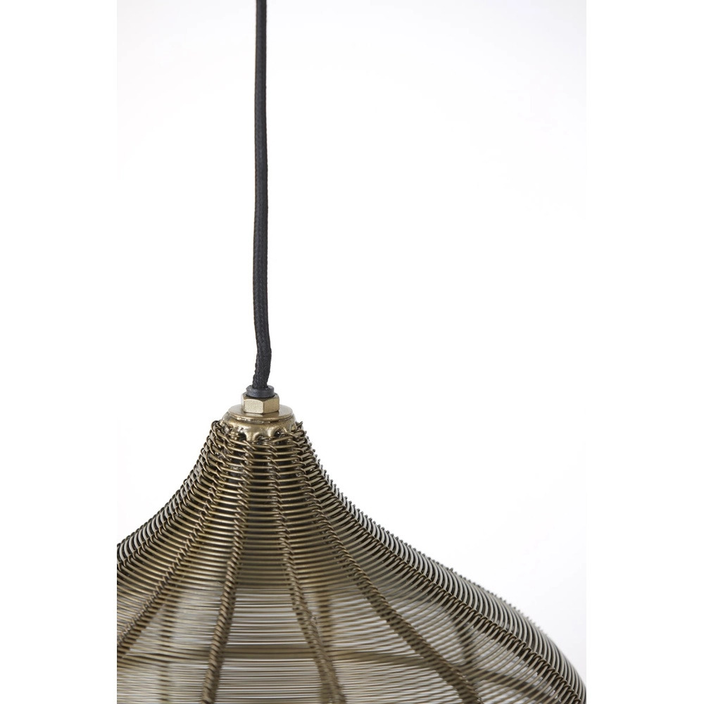 Hanglamp Alvaro brons Ø 20cm Light & Living 8717807634087