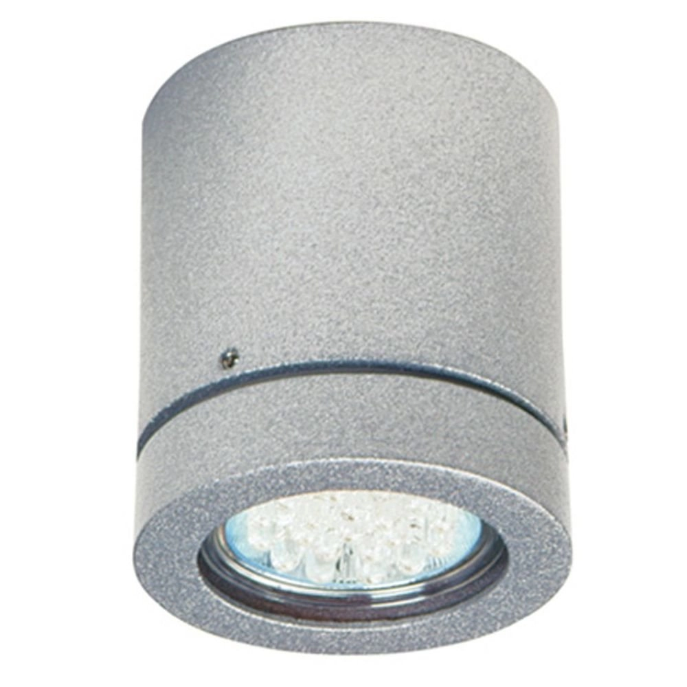 Veranda spot Cylinder Zilvergrijs