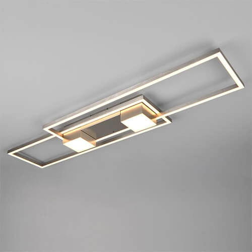 Led plafondlamp 100x28 Albany rvs