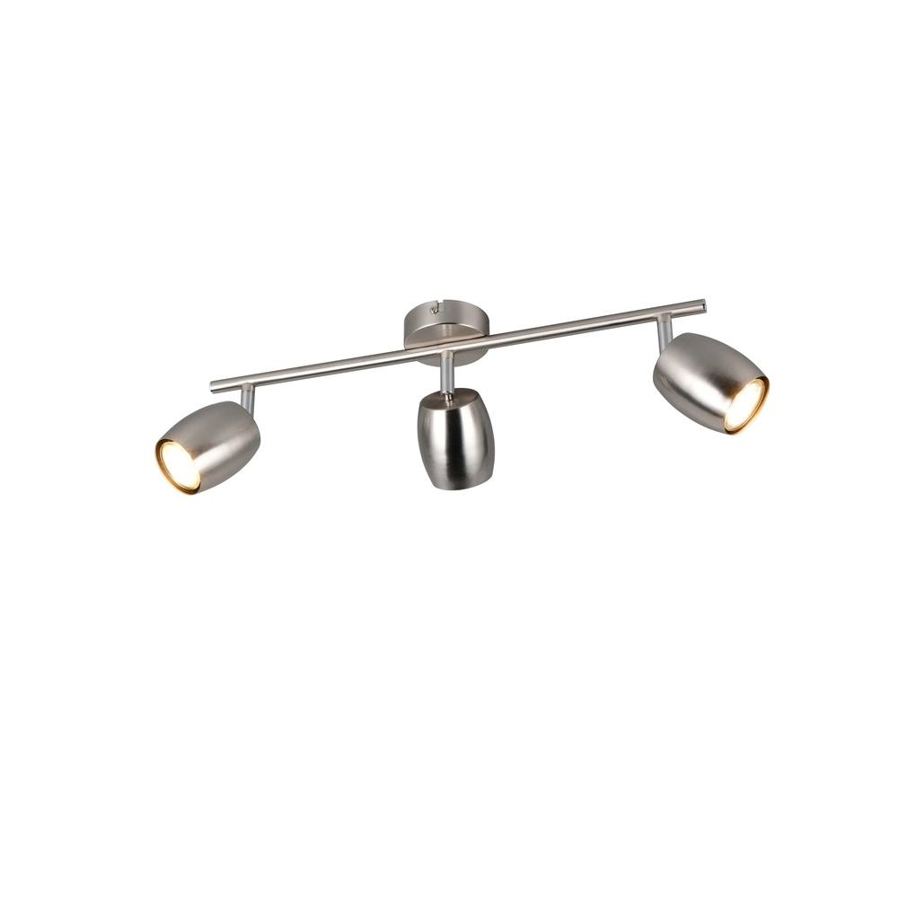 Plafondlamp Nancy 3-lichts nikkel