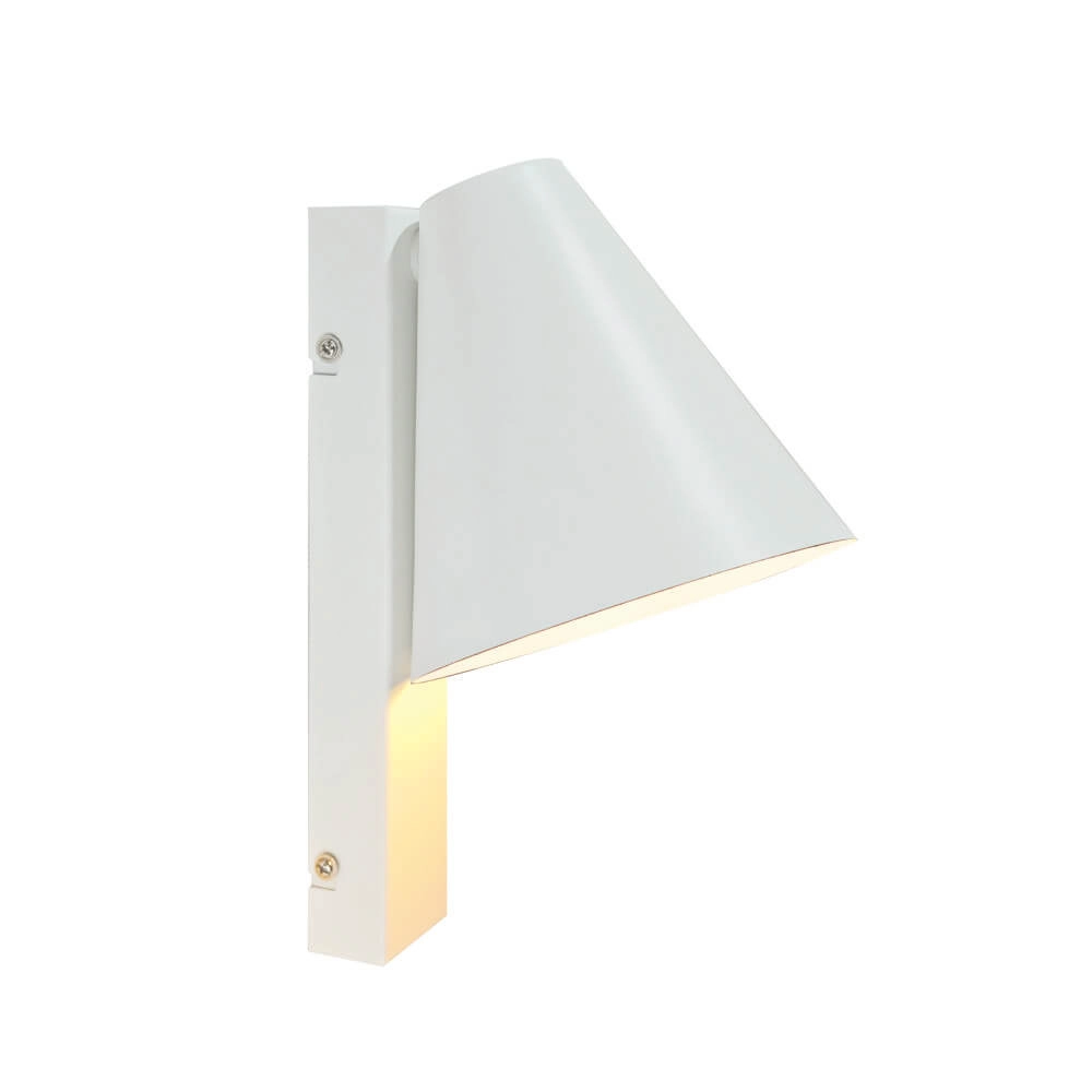Wandlamp Wilmer wit