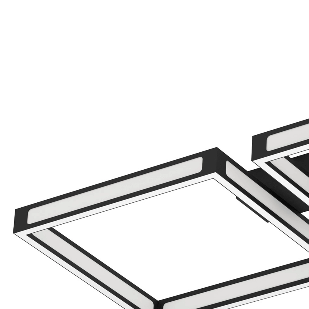 Zwarte plafondlamp Altaflor Led Eglo 9002759997892