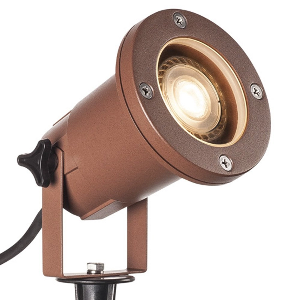 Tuinspot Nautilus Spike 17,5cm bruin SLV 4024163221955