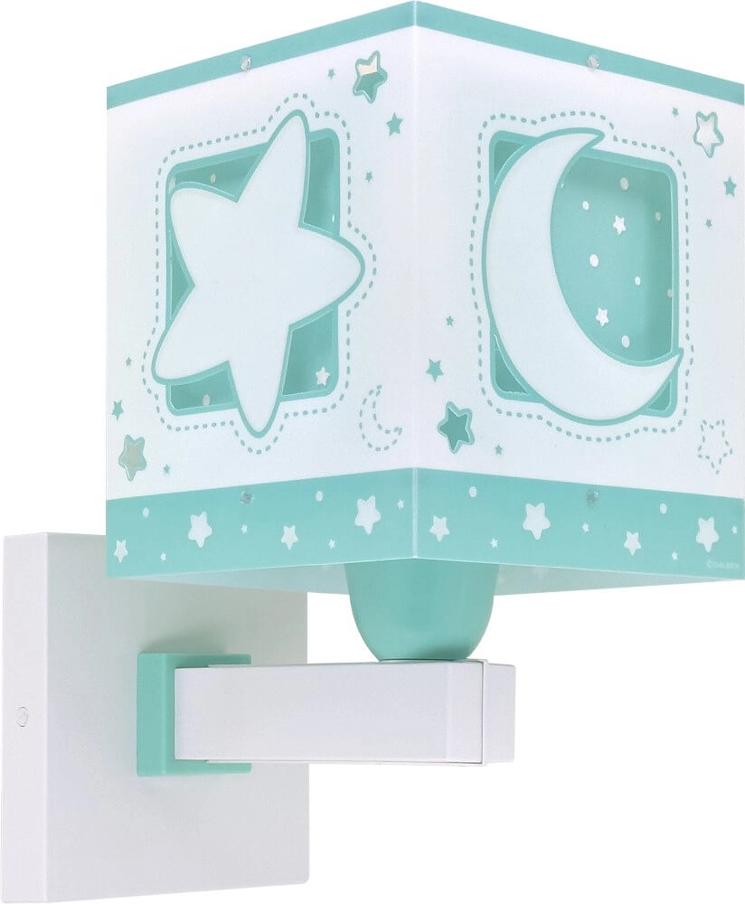 Groene wandlamp Moonlight voor kinderkamer