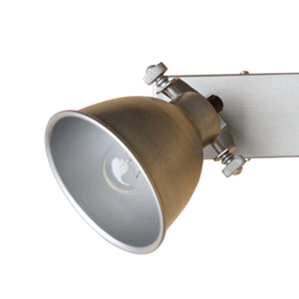 Plafondspot Industrial 3-lichts antiek zink Urban Interiors 8719325005707