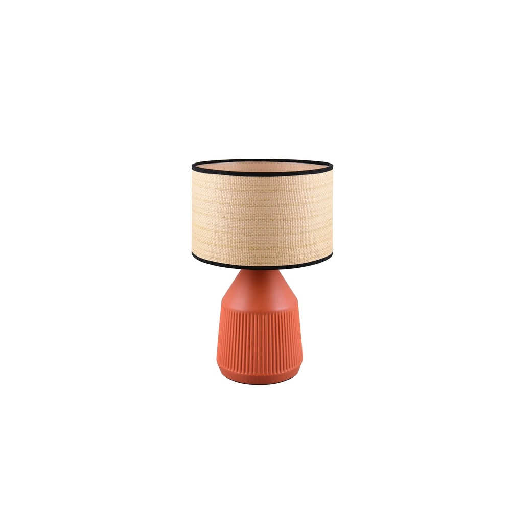 Tafellamp Formentera Ø 28cm terracotta Trio 4017807678147