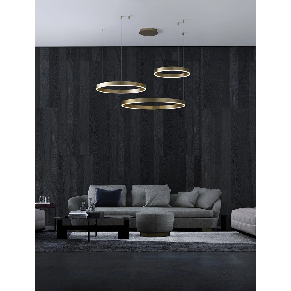 Hanglamp Motif goud multi 3000K
