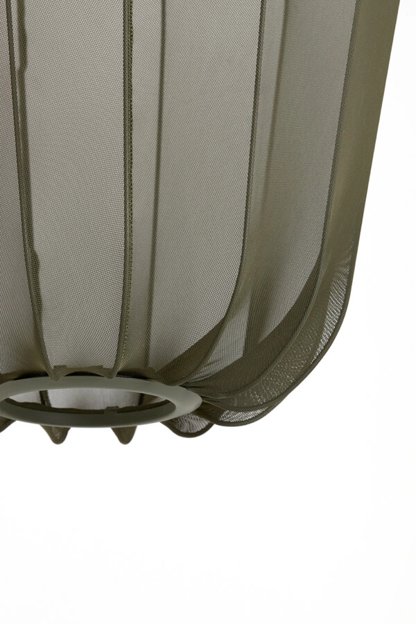 Groene hanglamp Plumeria Ø 42cm Light & Living 8717807651459
