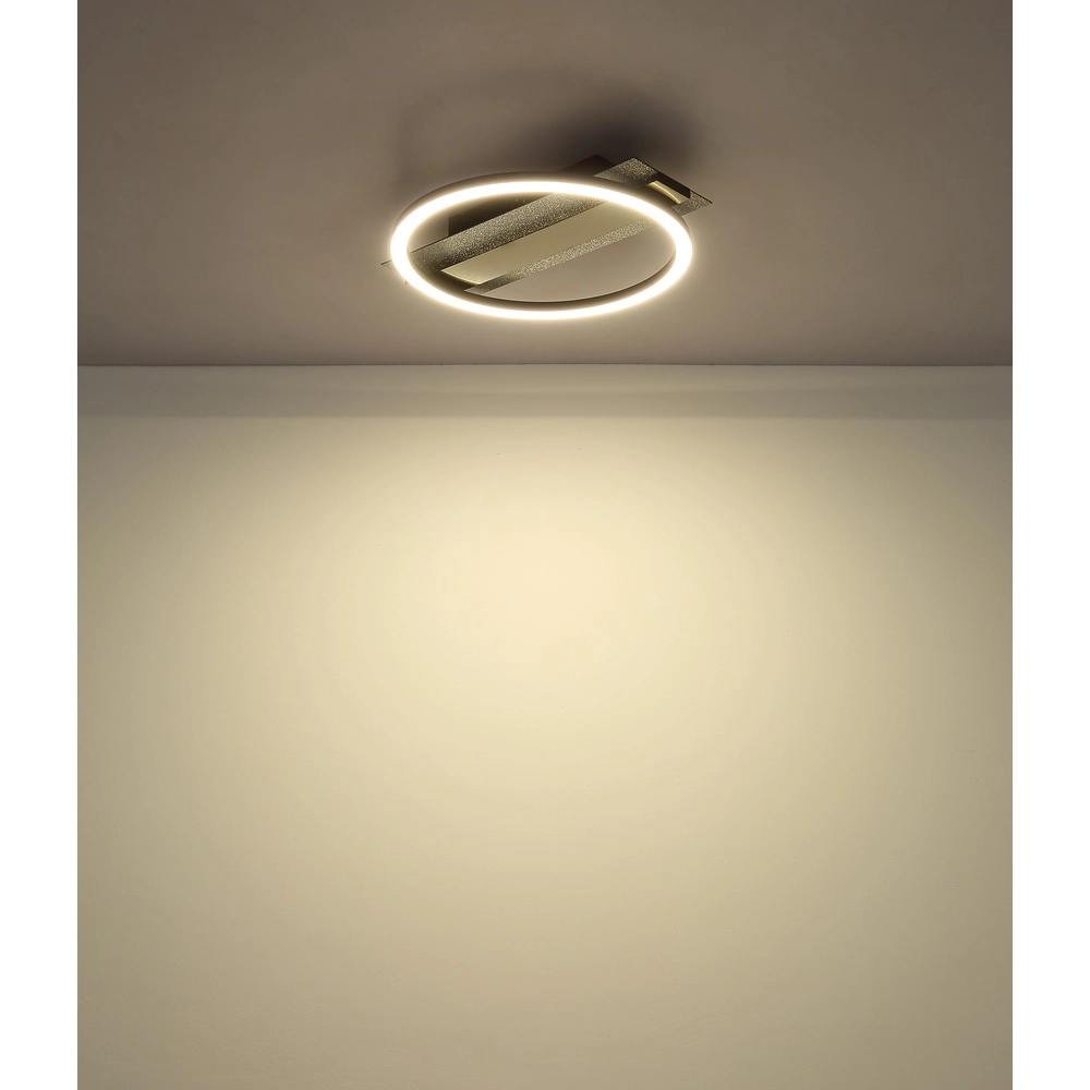 Zwarte plafondlamp Norberto design Globo 9007371578825