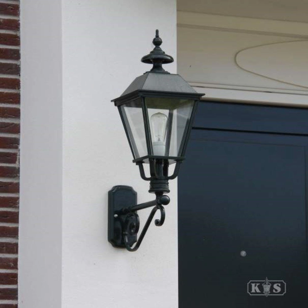 Nostalgische buitenlamp Mijdrecht zwart KS verlichting 8714732718448